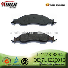 D1278-8394 auto brake pad for Lincoln Navigator L (OE No.:7L1Z-2001-B)